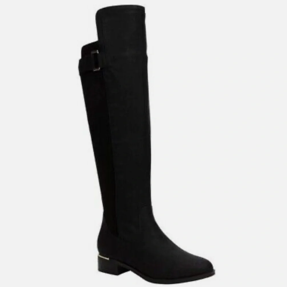 Call It Spring Boxley Black Over The Knee Boot Size 6